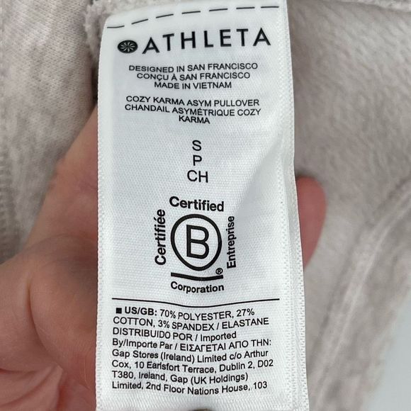 Athleta Cream Sweatshirt - Picture 5 of 6